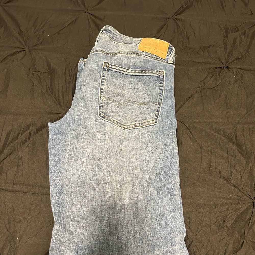 American Eagle Outfitters Light Blue Slim Straight Jeans